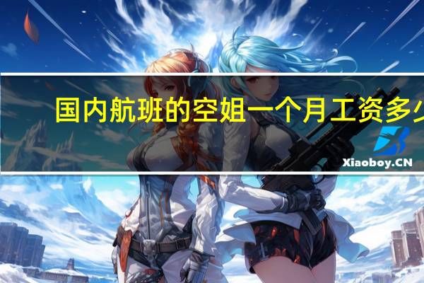 国内航班的空姐一个月工资多少