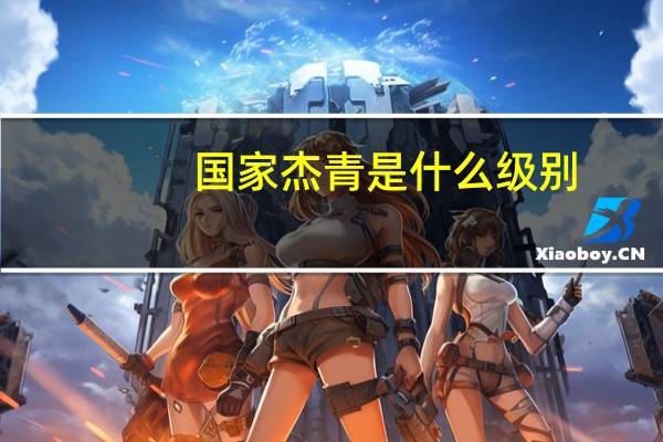 国家杰青是什么级别