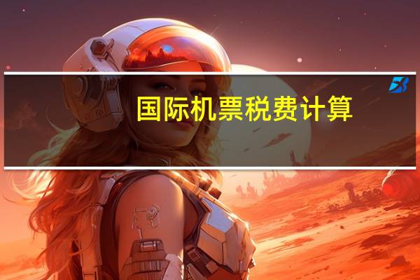 国际机票税费计算