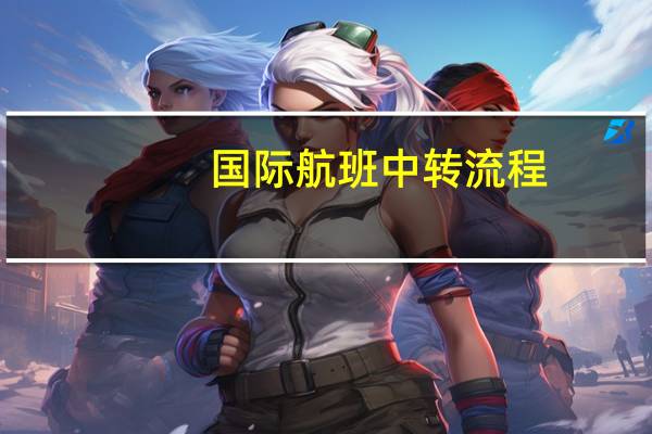 国际航班中转流程