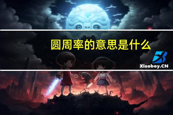 圆周率的意思是什么
