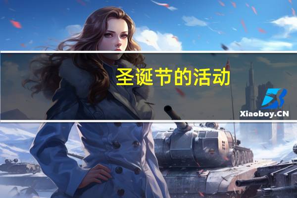 圣诞节的活动