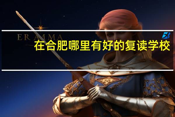 在合肥哪里有好的复读学校