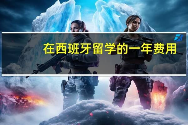 在西班牙留学的一年费用