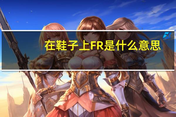 在鞋子上FR是什么意思