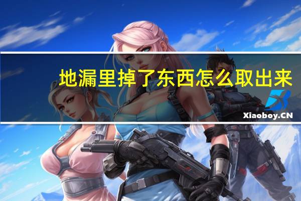 地漏里掉了东西怎么取出来