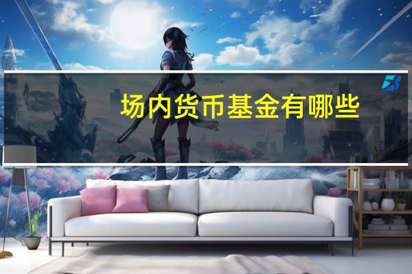 场内货币基金有哪些