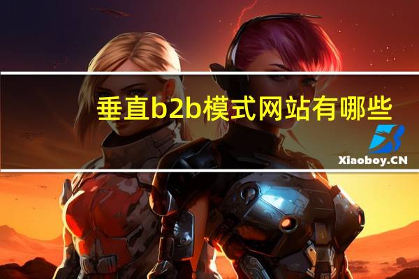 垂直b2b模式网站有哪些