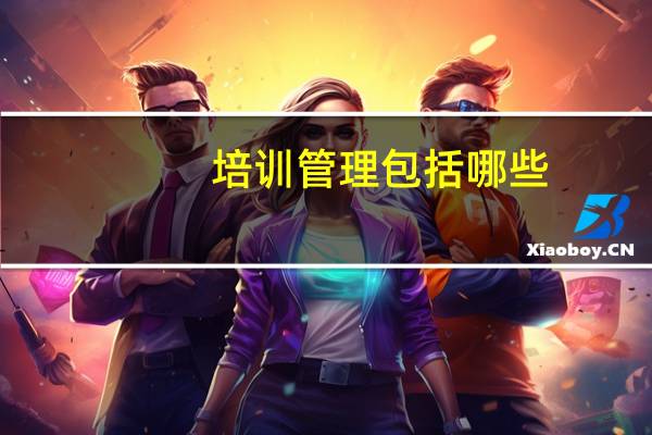 培训管理包括哪些
