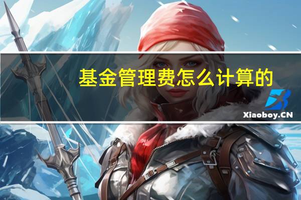 基金管理费怎么计算的