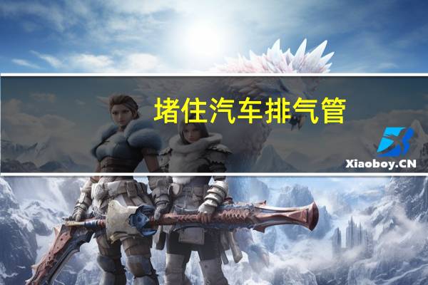 堵住汽车排气管