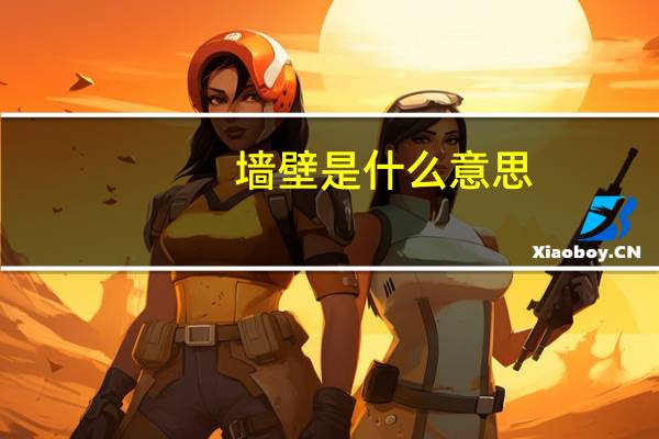 墙壁是什么意思