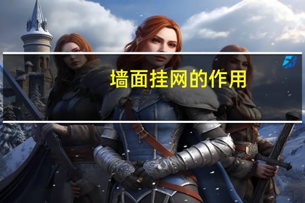 墙面挂网的作用