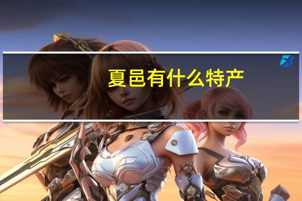 夏邑有什么特产