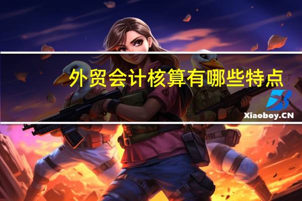 外贸会计核算有哪些特点