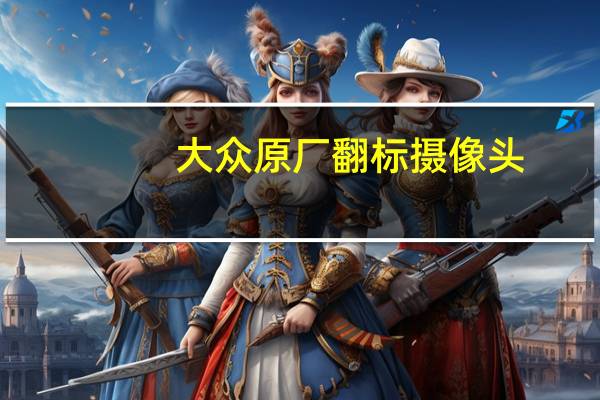 大众原厂翻标摄像头
