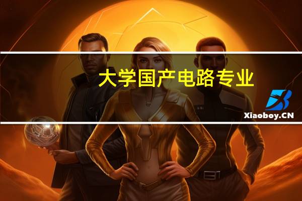 大学国产电路专业