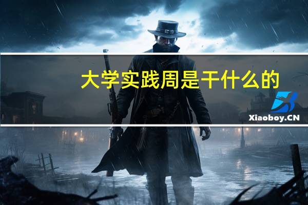 大学实践周是干什么的