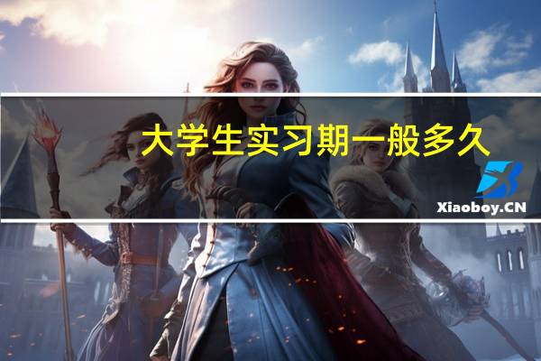 大学生实习期一般多久
