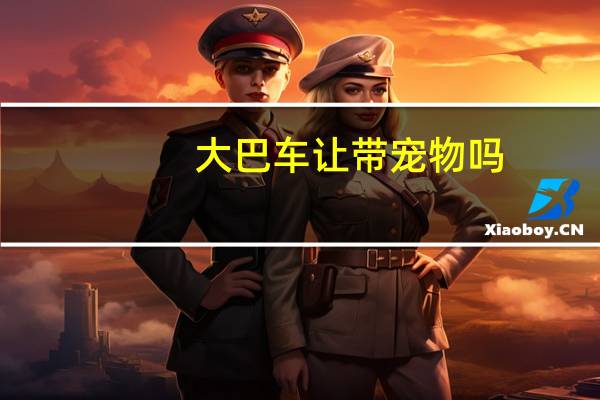 大巴车让带宠物吗