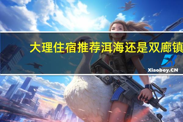 大理住宿推荐洱海还是双廊镇