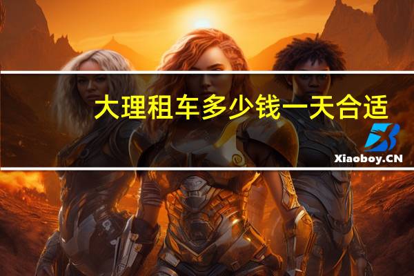 大理租车多少钱一天合适