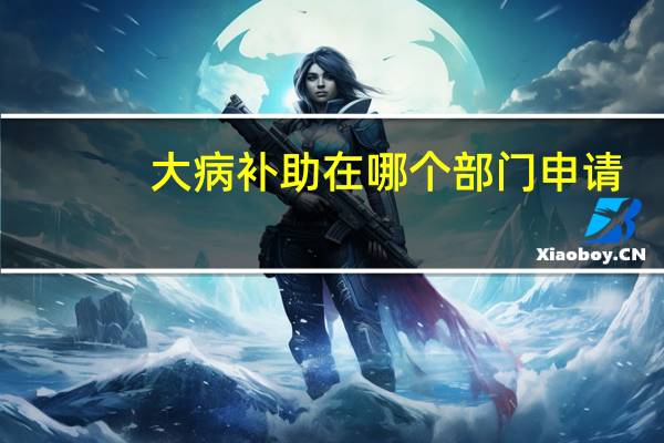 大病补助在哪个部门申请
