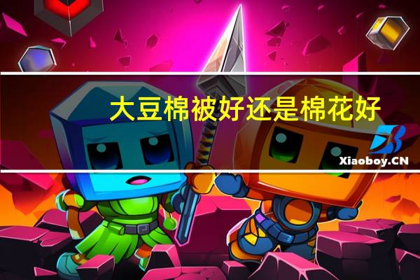 大豆棉被好还是棉花好