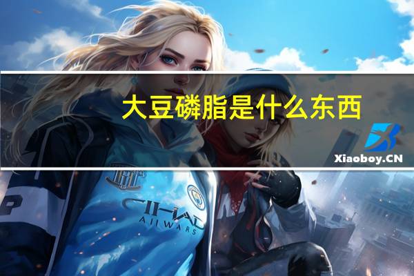 大豆磷脂是什么东西