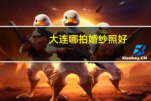 大连哪拍婚纱照好