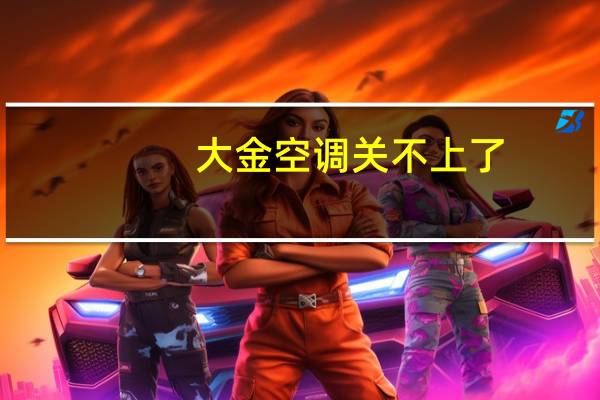 大金空调关不上了