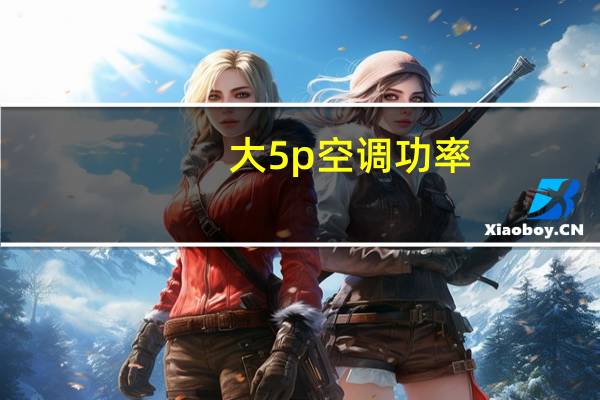 大5p空调功率