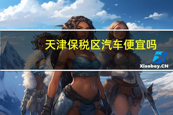 天津保税区汽车便宜吗