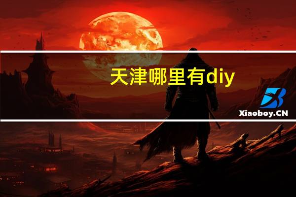 天津哪里有diy