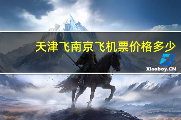 天津飞南京飞机票价格多少