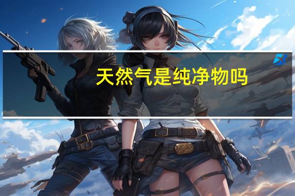 天然气是纯净物吗