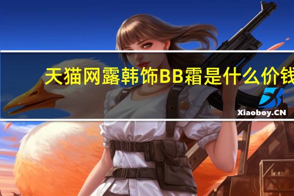 天猫网露韩饰BB霜是什么价钱