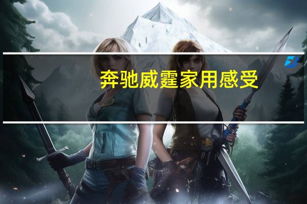 奔驰威霆家用感受