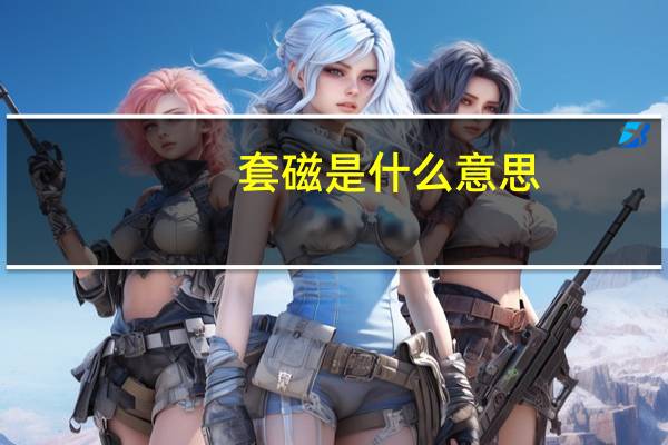 套磁是什么意思