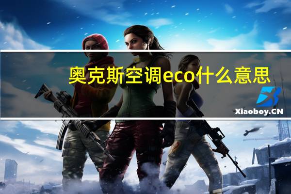 奥克斯空调eco什么意思