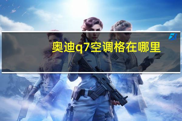 奥迪q7空调格在哪里