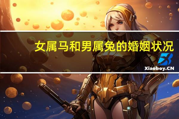 女属马和男属兔的婚姻状况