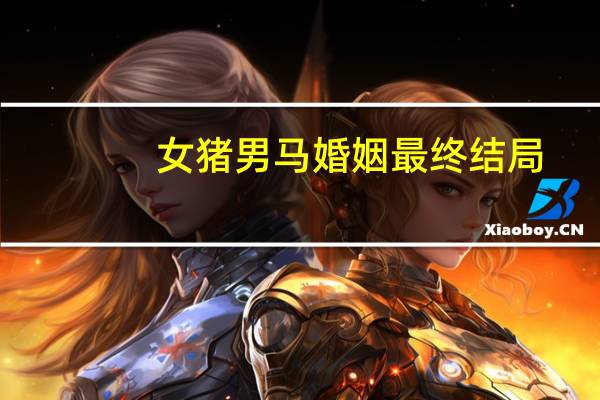 女猪男马婚姻最终结局