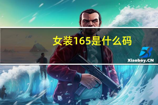 女装165是什么码