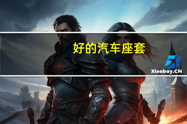 好的汽车座套