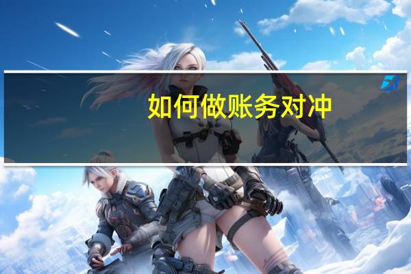 如何做账务对冲