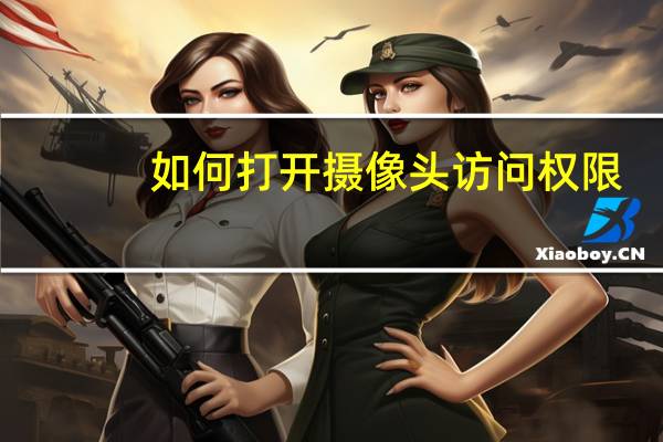 如何打开摄像头访问权限
