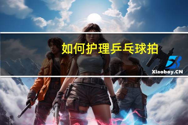 如何护理乒乓球拍