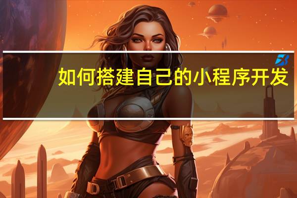 如何搭建自己的小程序开发