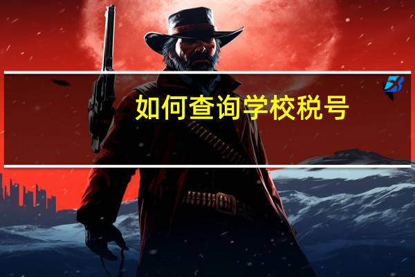 如何查询学校税号